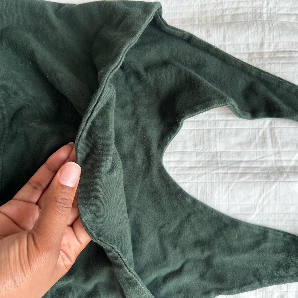 Brandy Dark Green Halter Top